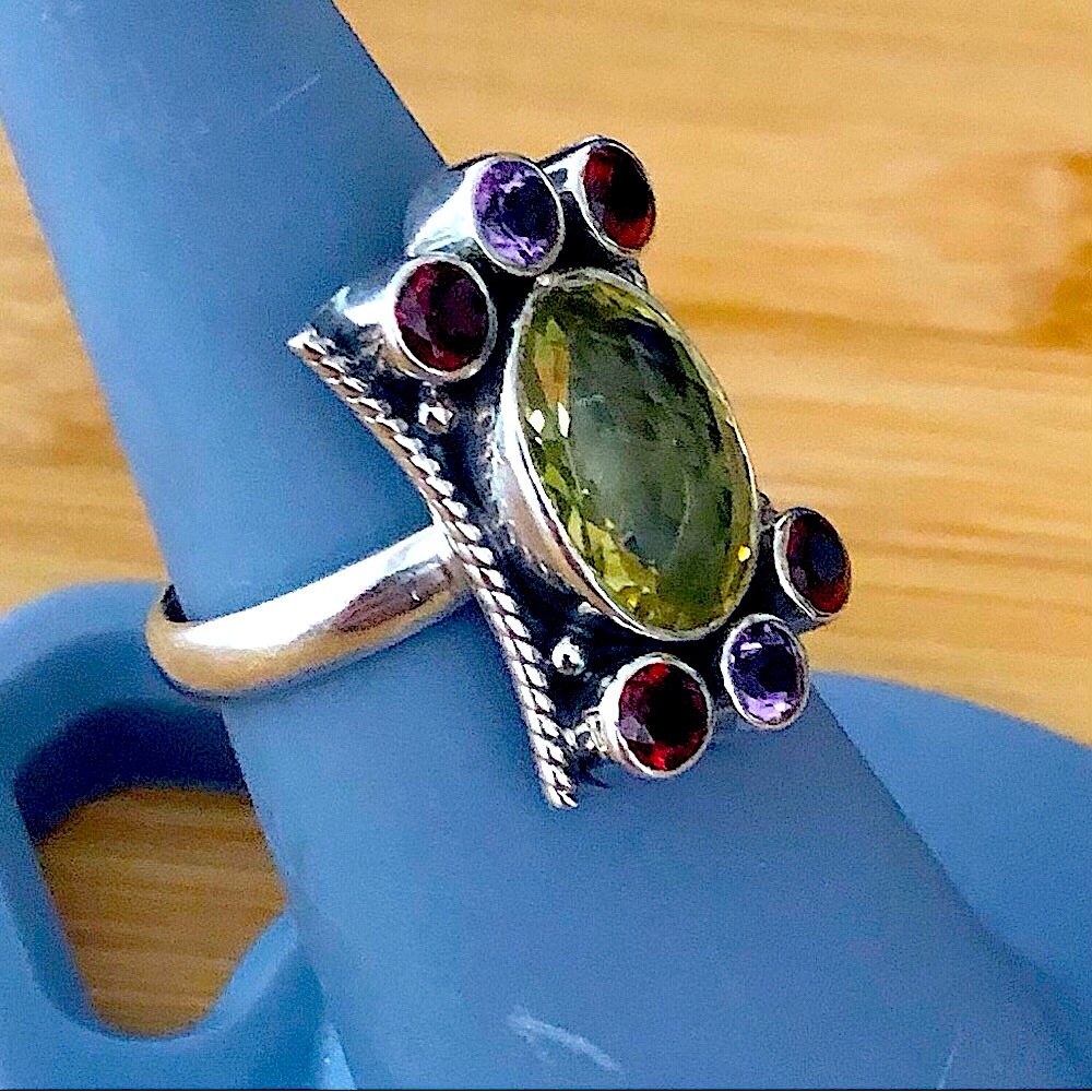 $122 Limited Edition Nicky Butler Estate Ring Size 10 #70/600 NB 925 INDIA - Picture 4 of 9